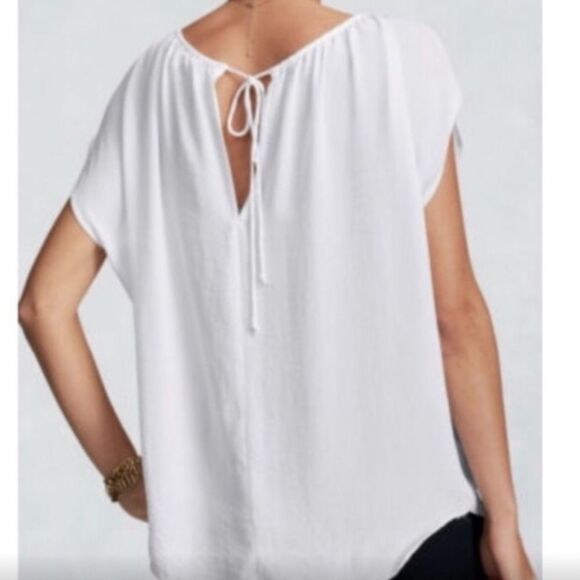 CAbi White, Tie Back Top. - Picture 5 of 5